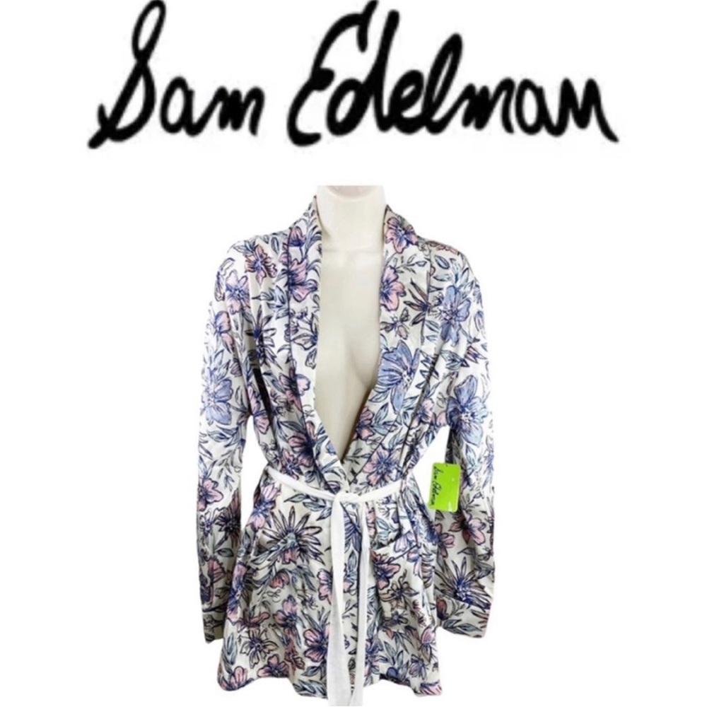 NWT Sam Edelman Smoking Jacket Robe